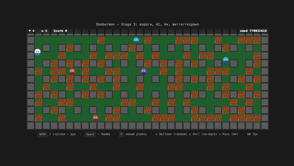 Bomberman Web — classic arcade in the browser